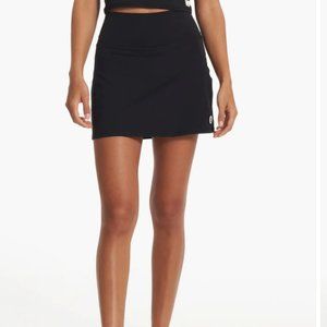 Vuori Black Volley Skirt Long